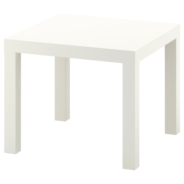 LACK side table, white, 55x55 cm