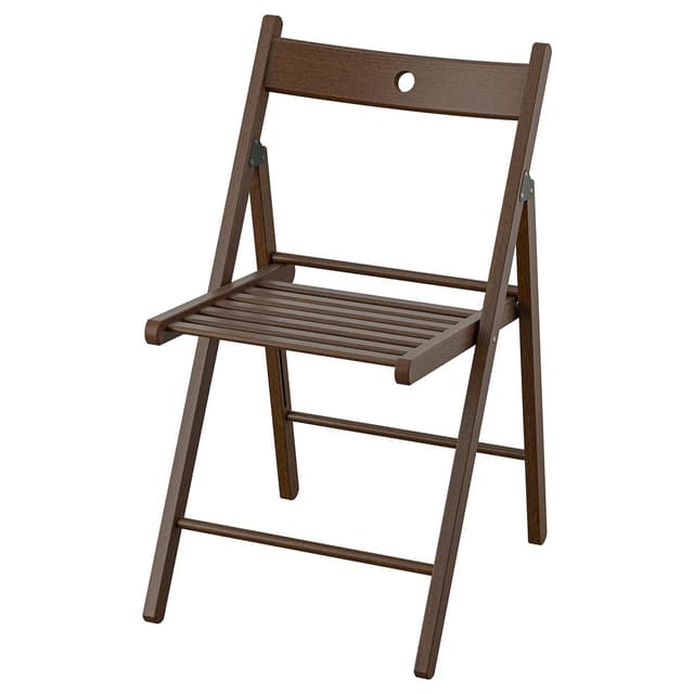 FRÖSVI chaise pliante, brun