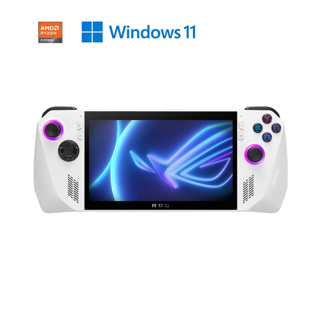 ASUS ROG Ally 7” Handheld Touch Gaming Console, 16GB LPDDR5 RAM, 512GB SSD, ROG Ally