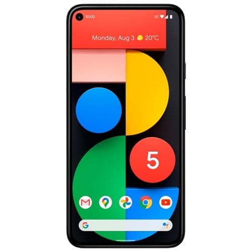 Google Pixel 5 5G 128GB | Brand New Unlocked Android Smartphone | Just Black ( GTT9Q)