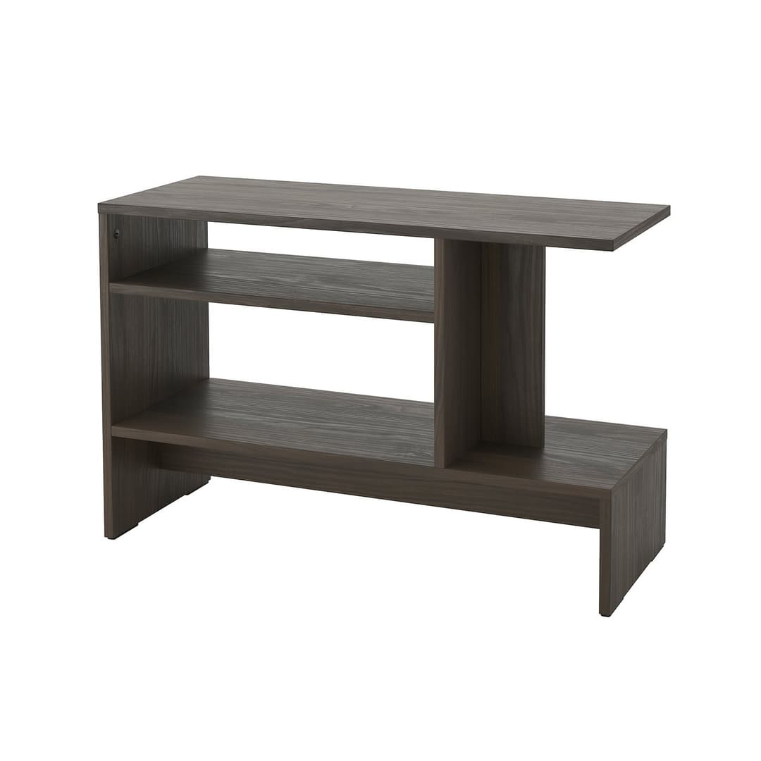 HOLMERUD side table, dark brown, 80x31 cm