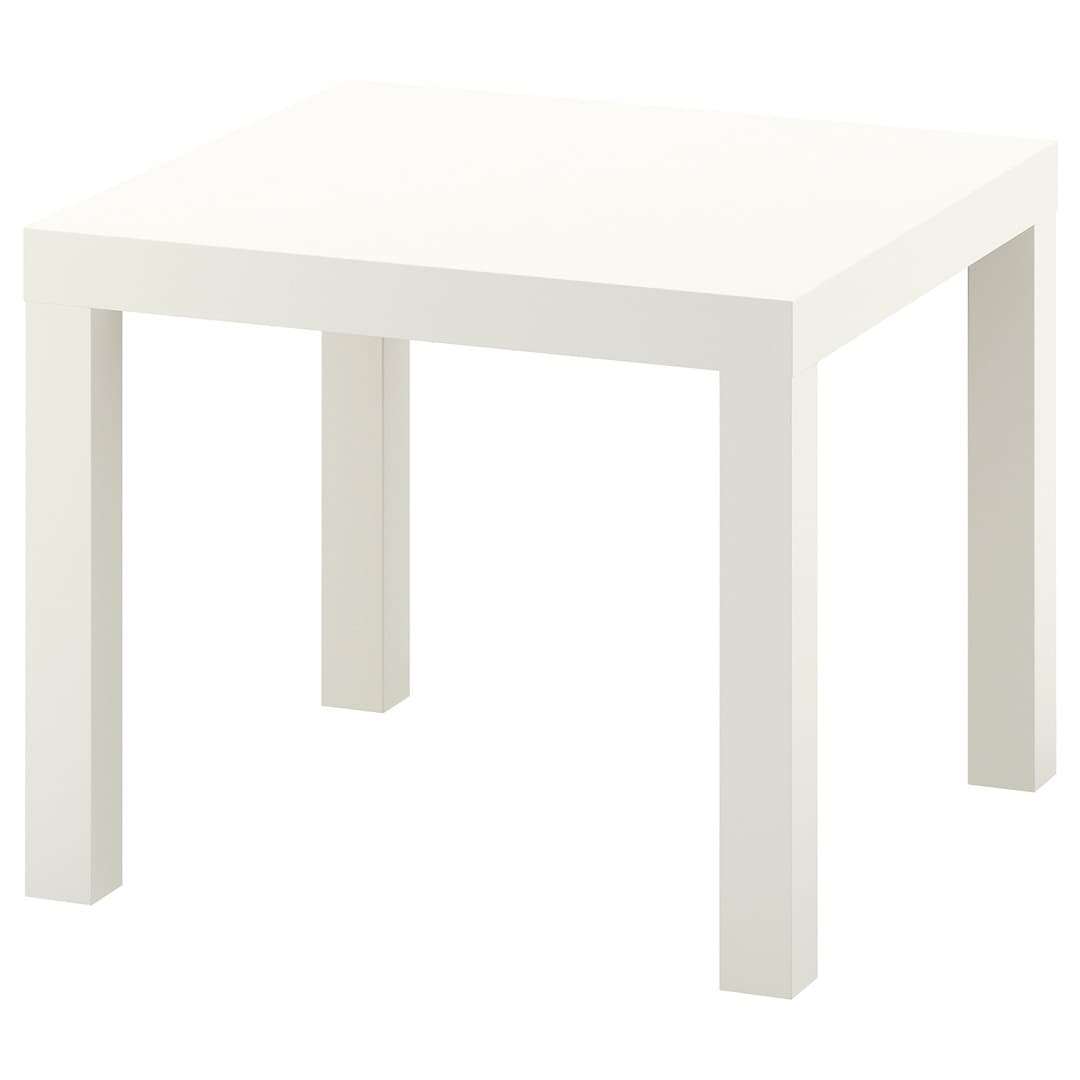 LACK side table, white, 55x55 cm