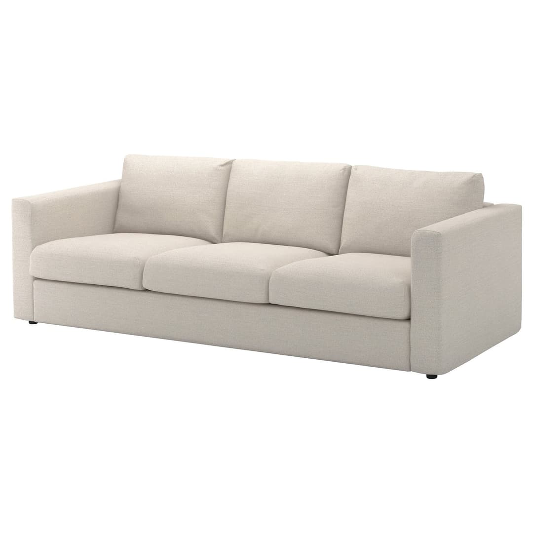 VIMLE 3-seat sofa, Gunnared beige
