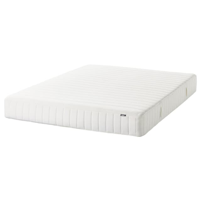 VALEVÅG pocket spring mattress, firm/white, King